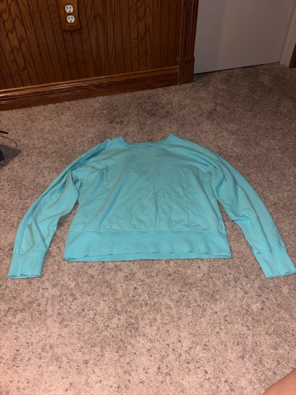 Athleta Open Back Sweatshirt